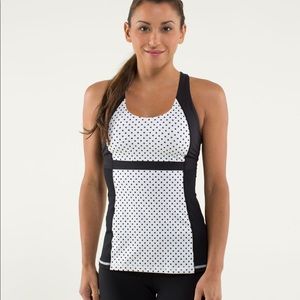 LULULEMON RUN : FAST TRACK MOD DOT TANK